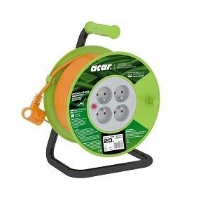 Przedłużacz bębnowy Acar M01950 20m pomarańczowy