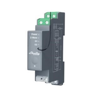 Przekaźnik dwukanałowy na szynę DIN WiFi Shelly Qubino Pro 2