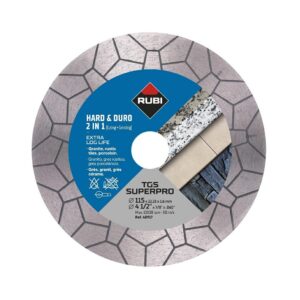 RUBI TARCZA DIAMENTOWA TGS 125 SUPERPRO DO CIĘCIA I SZLIFOWANIA 2w1