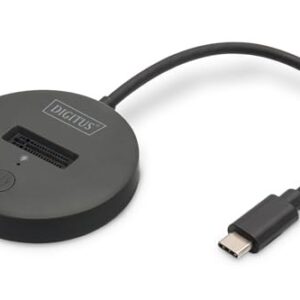 Stacja dokująca DIGITUS do SSD M.2 NVMe/SATA USB-C 3.2 Gen2 10Gbps maks. 4 TB czarna
