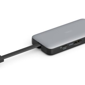 Stacja dokująca podróżna DIGITUS USB Typ C 7-portów HDMI 4K/60Hz PD 3.0
