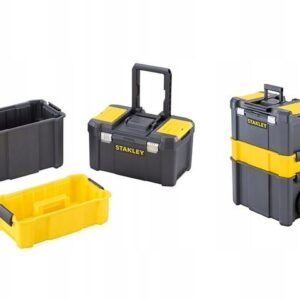 Stanley Essential Twarda kaseta na narzędzie Plastik Szary, Żółty