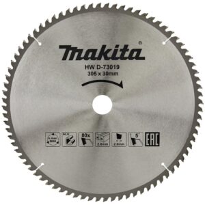 Tarcza tnąca MAKITA D-73019 do aluminium, Standard T.C.T, 305 x 30 mm, 80Z