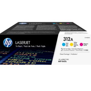 Toner HP zestaw HP 312A, HP312A=CF440AM, zawiera CMY, CF381A+CF382A+CF383A