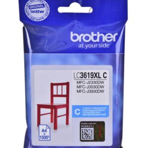 Tusz Brother niebieski LC3619XLC=LC-3619XLC, 1500 str.