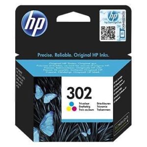 Tusz HP kolor HP 302, HP302=F6U65AE, 165 str.,4 ml