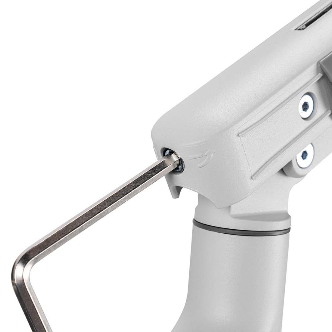 Uchwyt biurkowy do monitora LCD Ergo Office sprężyna gazowa VESA 75x75 oraz 100x100 17-32" 9kg ER-751