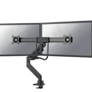 Uchwyt biurkowy na dwa monitory Neomounts DS75-450BL2 17"-32"