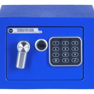 Yale Mini Electronic Safe Blue Sejf podstawowy YSV mini niebieski