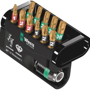 ZESTAW BITÓW BIT-CHECK 12 DIAMOND 1, 12 CZĘŚCI