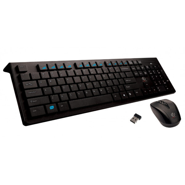 ZESTAW REBELTEC KLAWIATURA MAXIMUS + MYSZ WIRELESS BLACK USB