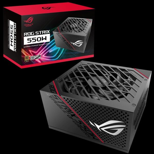 Zasilacz Asus ROG-STRIX-550G 550W ATX 135mm 80+ Gold