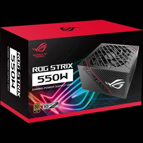 Zasilacz Asus ROG-STRIX-550G 550W ATX 135mm 80+ Gold