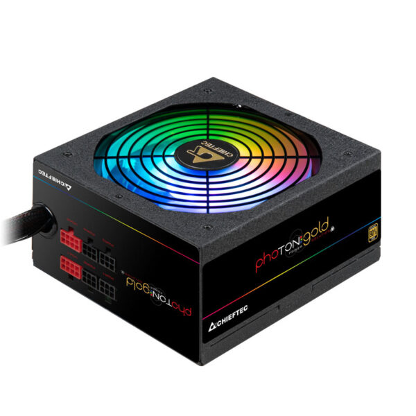 Zasilacz Chieftec Photon Gold GDP-750C-RGB (750 W; Aktywne; 140 mm)