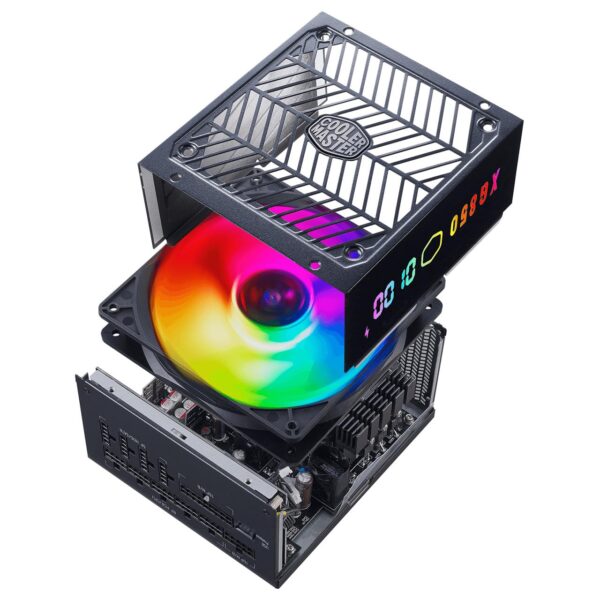 Zasilacz Cooler Master XG Plus 850W modularny 80+ Platinum ARGB