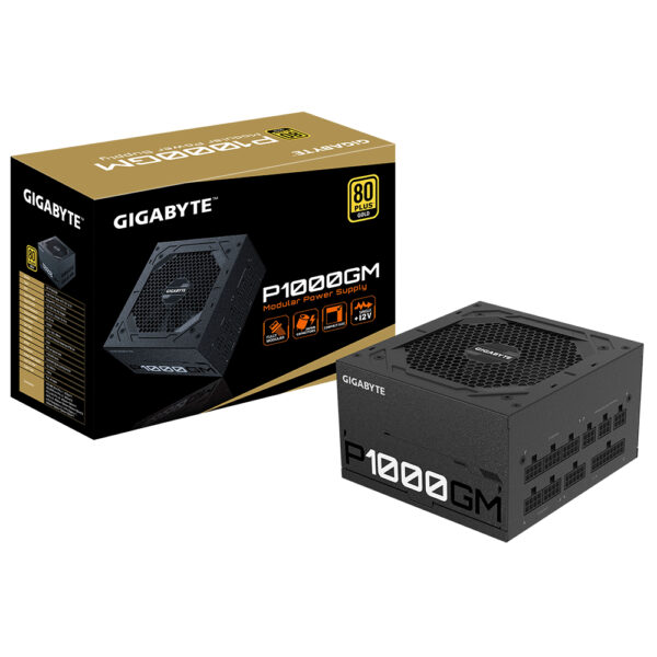 Zasilacz Gigabyte P1000GM 1000W 120mm 80+Gold