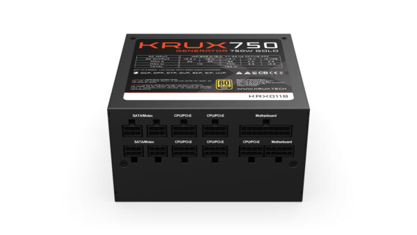 Zasilacz KRUX Generator 80Plus GOLD 750W ATX Modularny