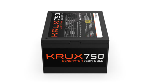 Zasilacz KRUX Generator 80Plus GOLD 750W ATX Modularny