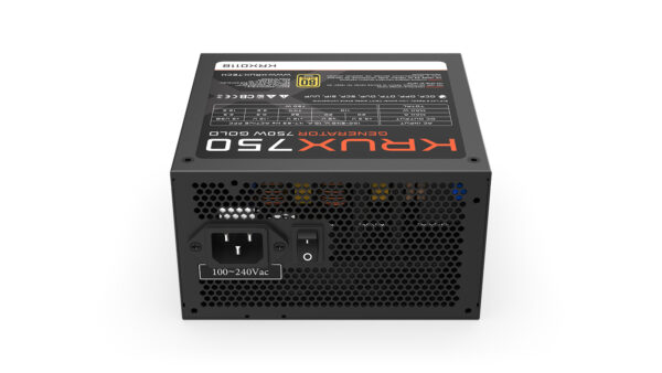 Zasilacz KRUX Generator 80Plus GOLD 750W ATX Modularny