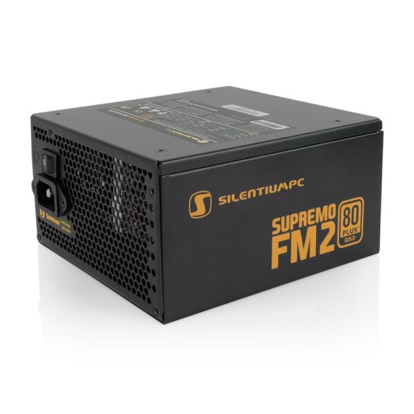 Zasilacz SilentiumPC Supremo FM2 Gold 650W ATX 120mm 80+ Gold Spraw >92%