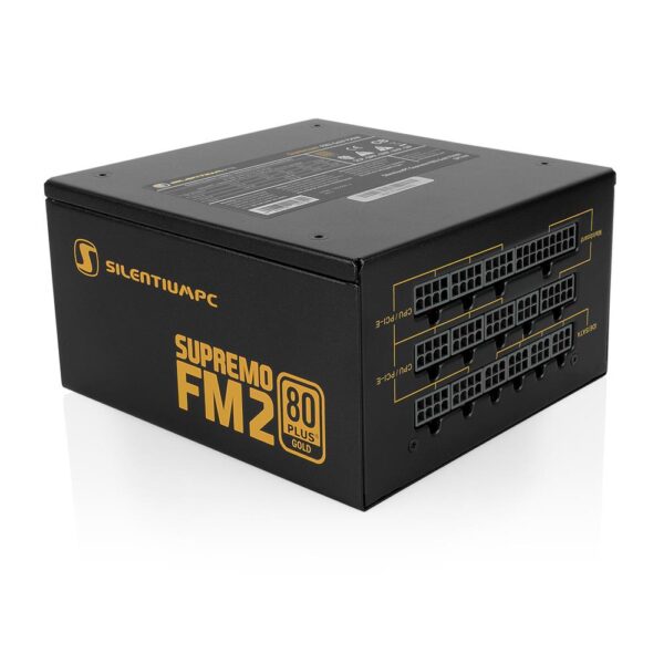 Zasilacz SilentiumPC Supremo FM2 Gold 650W ATX 120mm 80+ Gold Spraw >92%