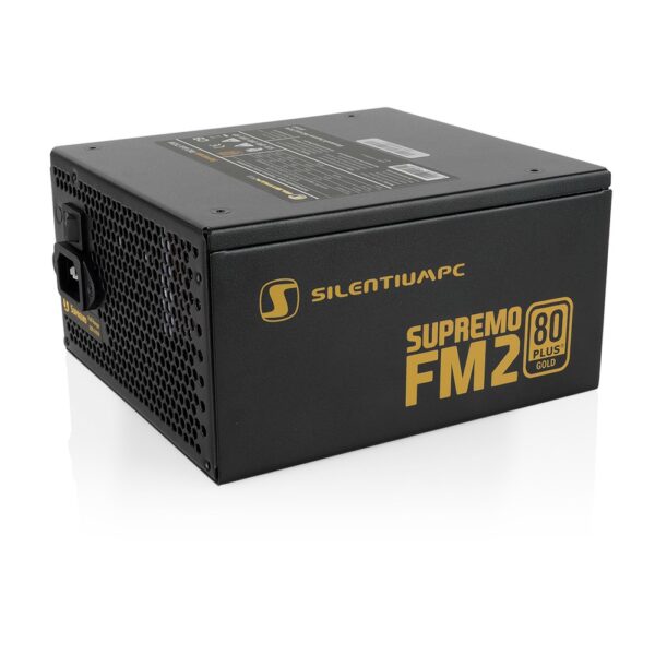 Zasilacz SilentiumPC Supremo FM2 Gold 750W ATX 120mm 80+ Gold Spraw >92%