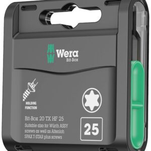 Zestaw Bit-Box 20 TX HF, TX 20MM, 20 sztuk WÜRTH, SPAX