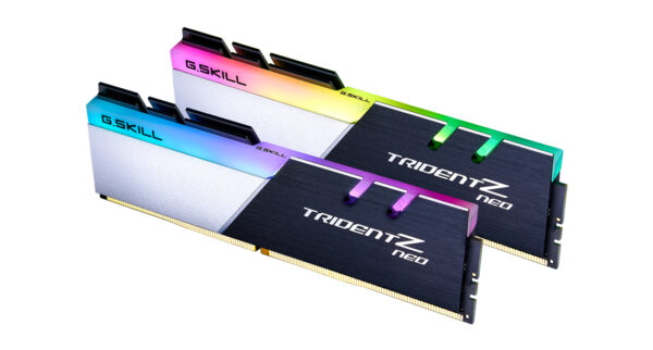 Zestaw pamięci G.SKILL TridentZ Neo AMD RGB F4-3200C16D-32GTZN (DDR4 DIMM; 2 x 16 GB; 3200 MHz; CL16)