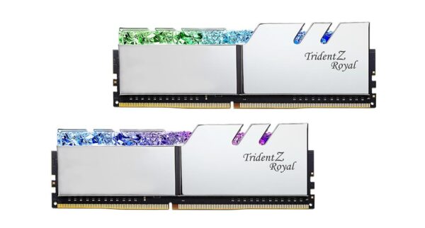 Zestaw pamięci G.SKILL TridentZ Royal RGB F4-3600C16D-16GTRSC (DDR4 DIMM; 2 x 8 GB; 3600 MHz; CL16)