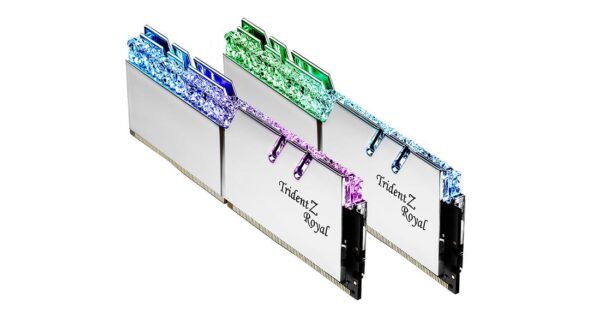 Zestaw pamięci G.SKILL TridentZ Royal RGB F4-3600C16D-16GTRSC (DDR4 DIMM; 2 x 8 GB; 3600 MHz; CL16)