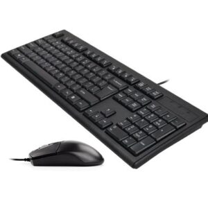 Zestaw przewodowy klawiatura + mysz A4Tech KRS-8372 USB czarny