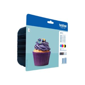 Zestaw tuszy Brother LC123VALBP