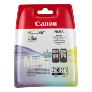 Zestaw tuszy Canon PG-510/CL-511 color+black 264str.