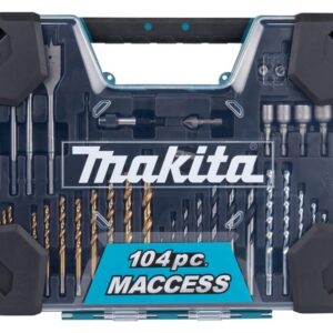 Zestaw wierteł i bitów do wkrętarki Makita 104