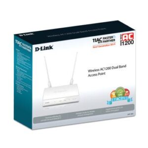 Access Point D-Link DAP-1665 (11 Mb/s - 802.11b, 1200 Mb/s - 802.11ac, 54 Mb/s - 802.11a, 54 Mb/s - 802.11g, 600 Mb/s - 802.11n)